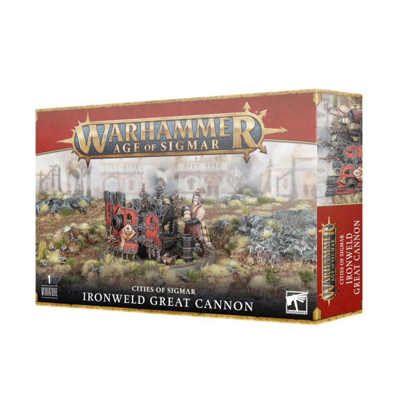 cities of sigmar: ironweld great cannon