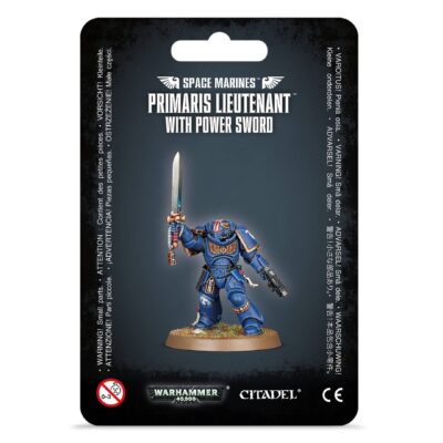 S/M PRIMARIS LIEUTENANT WITH POWER SWORD