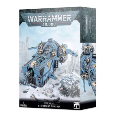 SPACE WOLVES STORMFANG GUNSHIP