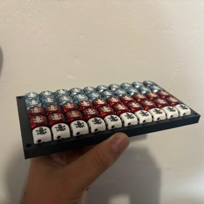 Magnetische Würfel Box Storage 50 Würfel