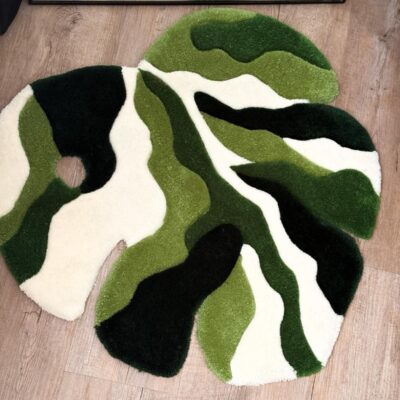 Teppich Monstera Blatt/Monstera Rug
